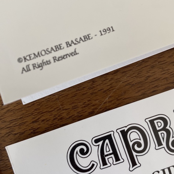 Zodiac Sign Greeting Cards Set by Kemosabe Basabe 1991. NEW - Picture 5 of 12